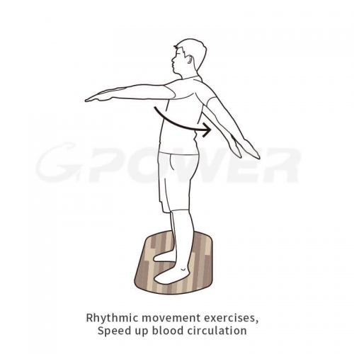 Active healthy body rhythm board